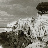 Mittelmeerküste bei Nervi
