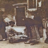 Venezianischer Fischhändler